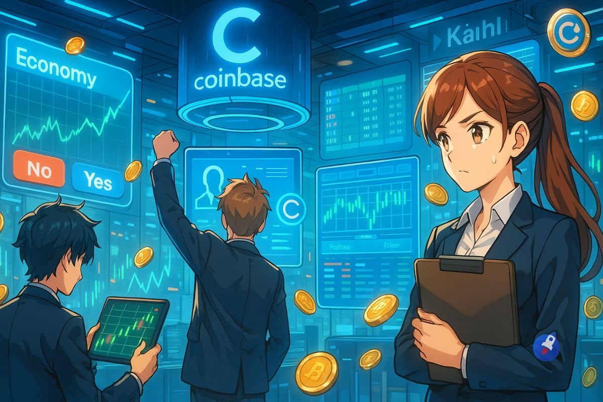 Coinbase veut lancer sa plateforme de marchés de prédiction