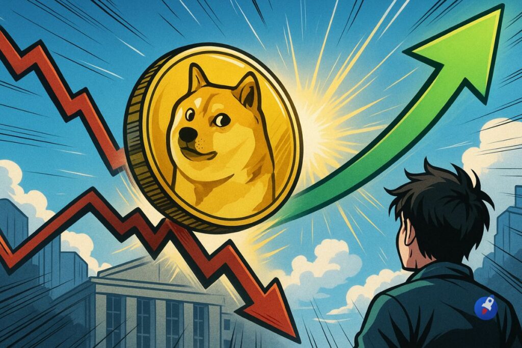Timing idéal sur le Dogecoin après un plongeon de -57% et avant l’ETF DOGE de Grayscale ?