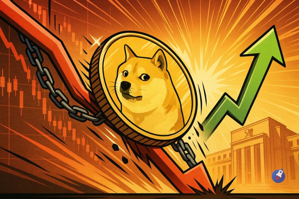 Dogecoin mûr pour un achat après -50% en 2 mois ? Ces signaux suggèrent que le pire est passé
