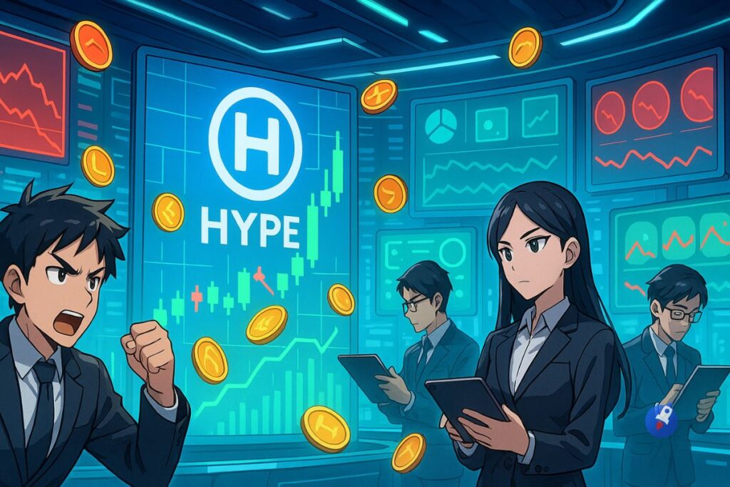 Frais divisés par 10 et rallye secret : HYPE défie le crash crypto