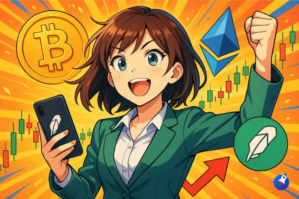 Robinhood +300% de revenus, mais pas de rush pour acquérir une trésorerie crypto