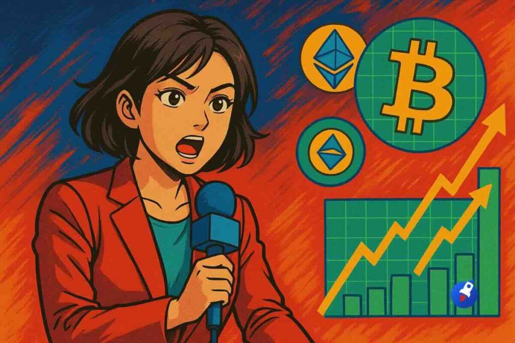 Direct: Bitcoin, XRP, Solana et les crypto attendent la Fed