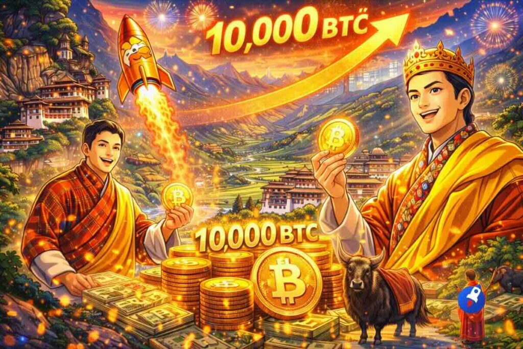Le Bhoutan investit 10000 Bitcoin soit 1 milliard pour développer le pays