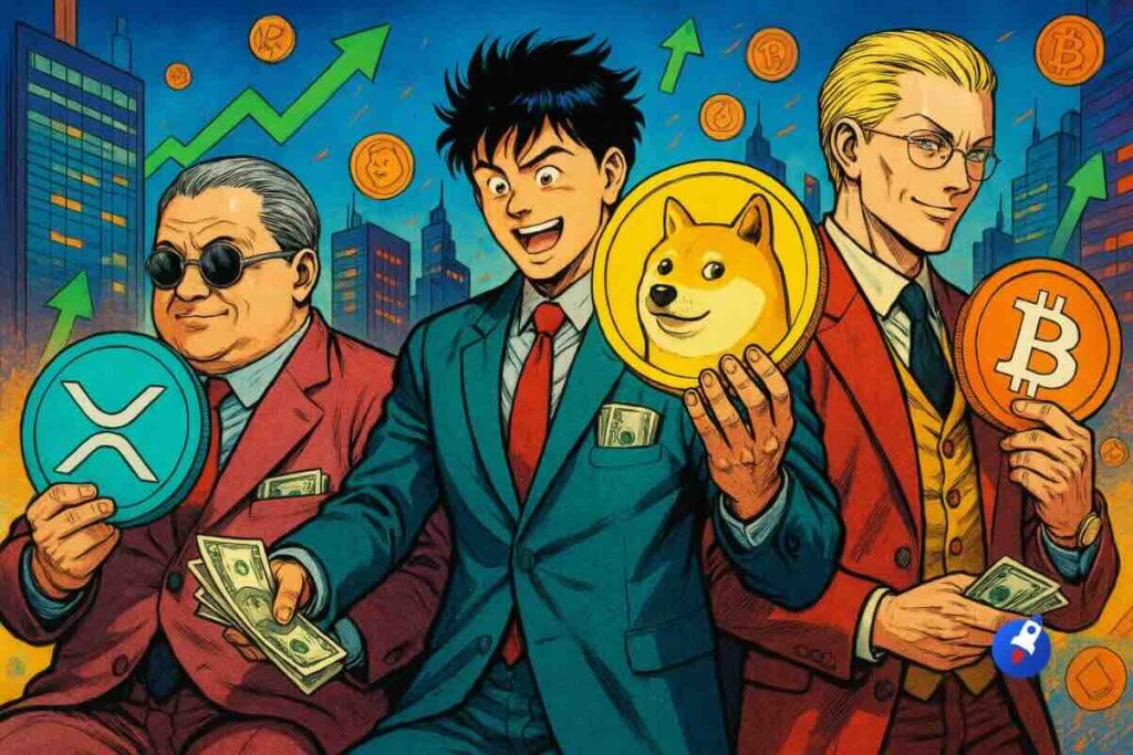 Les 3 crypto pour devenir riche en 3 ans