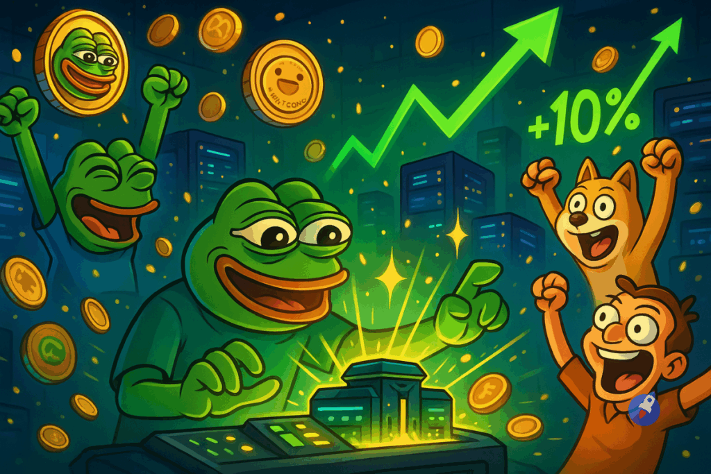 Les meme coins flambent de 10% en une nuit : PepeNode lance sa révolution du minage passif