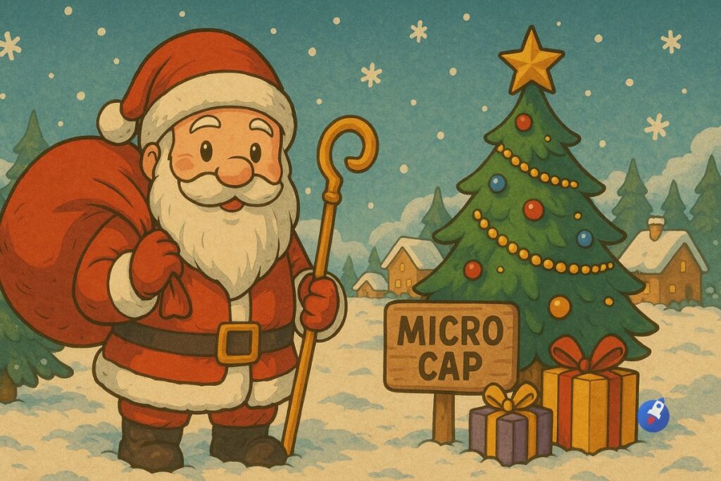 Petit marché, gros pump : 3 micro-caps qui pourraient surprendre avant Noël