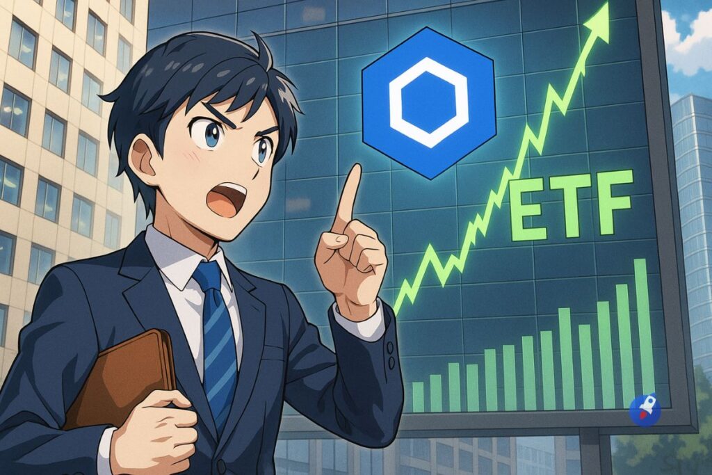ETF Chainlink (LINK) : lancement fulgurant avec des volumes records dès le premier jour