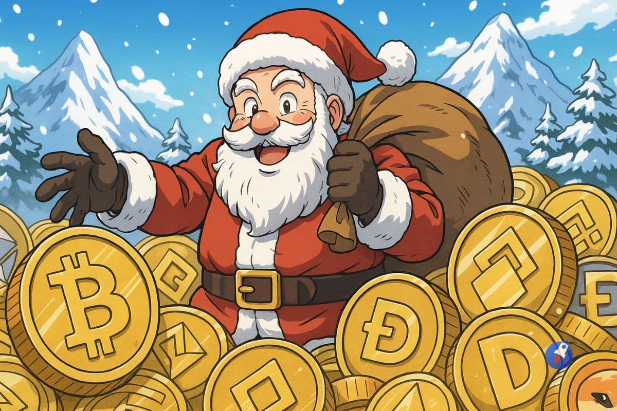 Noël & crypto en chiffres : qui surperforme vraiment pendant le Santa Rally  ?