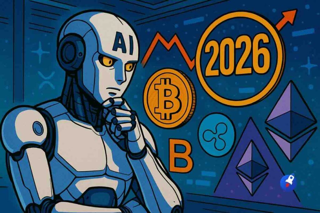 L’IA dévoile ses 3 prédictions crypto pour 2026
