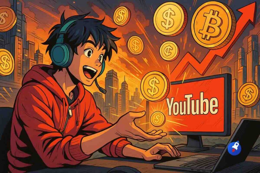 YouTube a-t-il relancé le bull run crypto ?