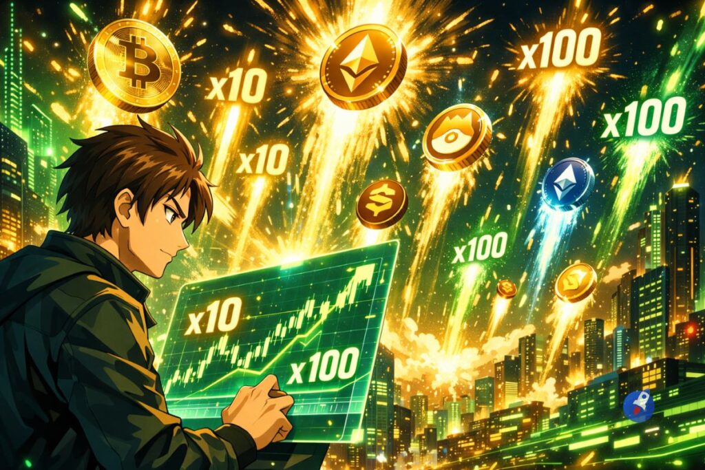 Les cryptos x100 à acheter impérativement avant fin janvier 2026