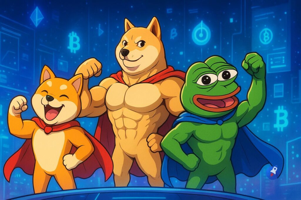 Voici les 3 meilleurs memecoins pour 2026