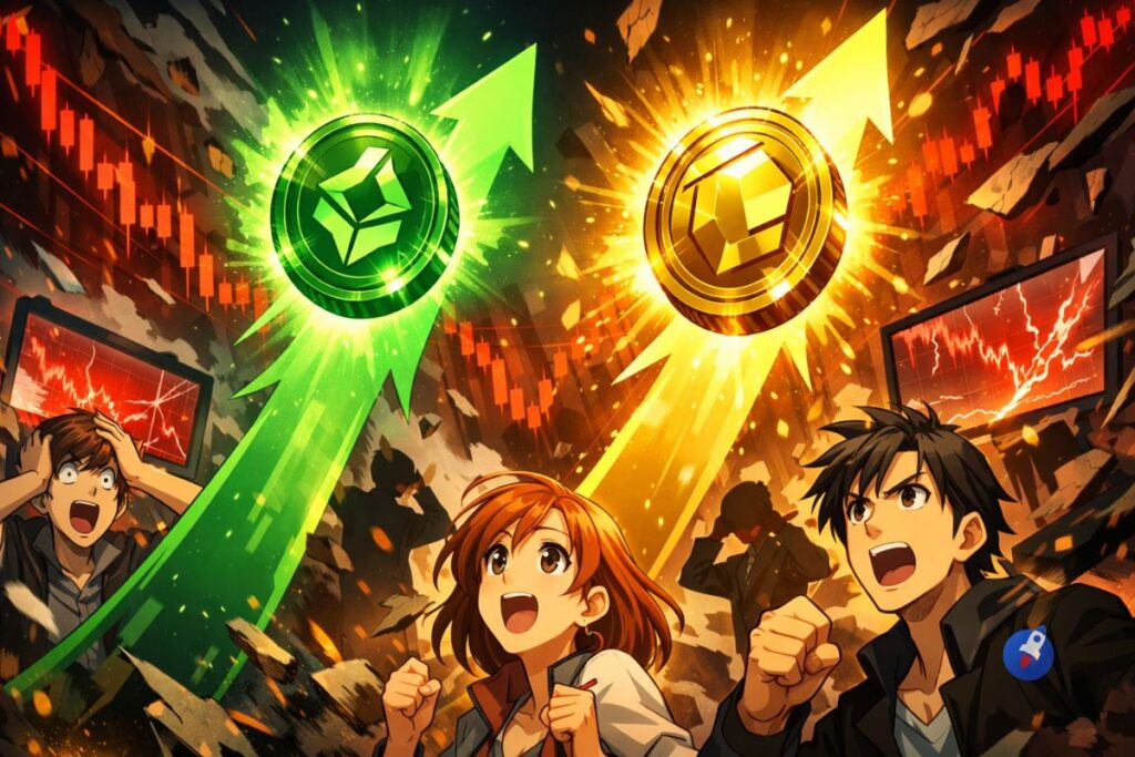 Chute du marché : Les 2 crypto-monnaies sur lesquelles on peut compter pour x10