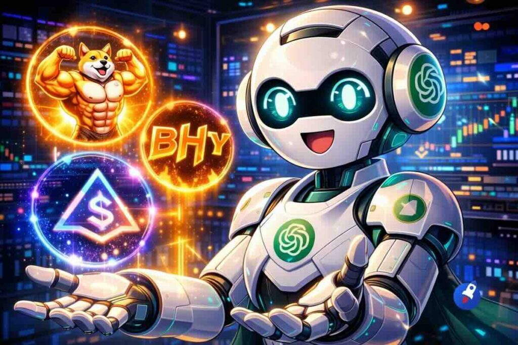 ChatGPT IA révèle les 3 crypto pour faire x1000 en janvier