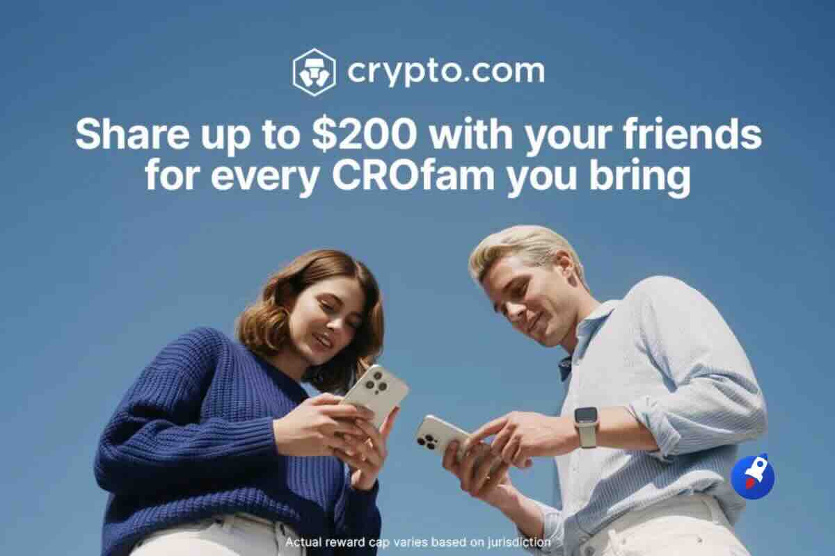 Crypto.com remanie son programme de parrainage avec des récompenses  améliorées