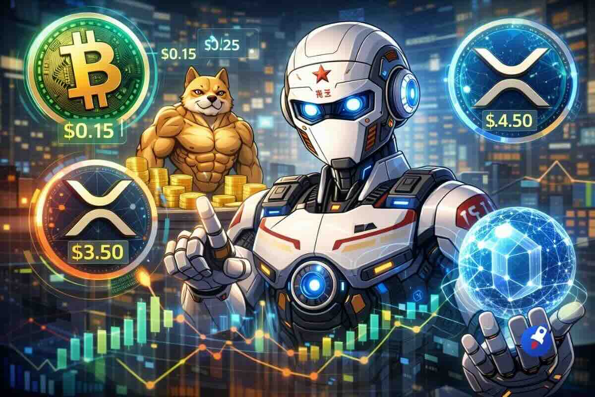 DeepSeek IA prédit le prix de XRP, HYPER et Maxi fin 2026