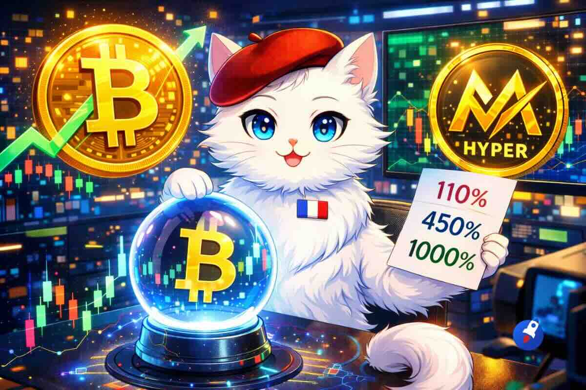 IA française: Le Chat prédit le prix de Bitcoin Hyper