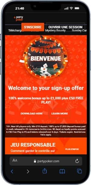 iPhone 13 PROwww.partypoker.com (1)