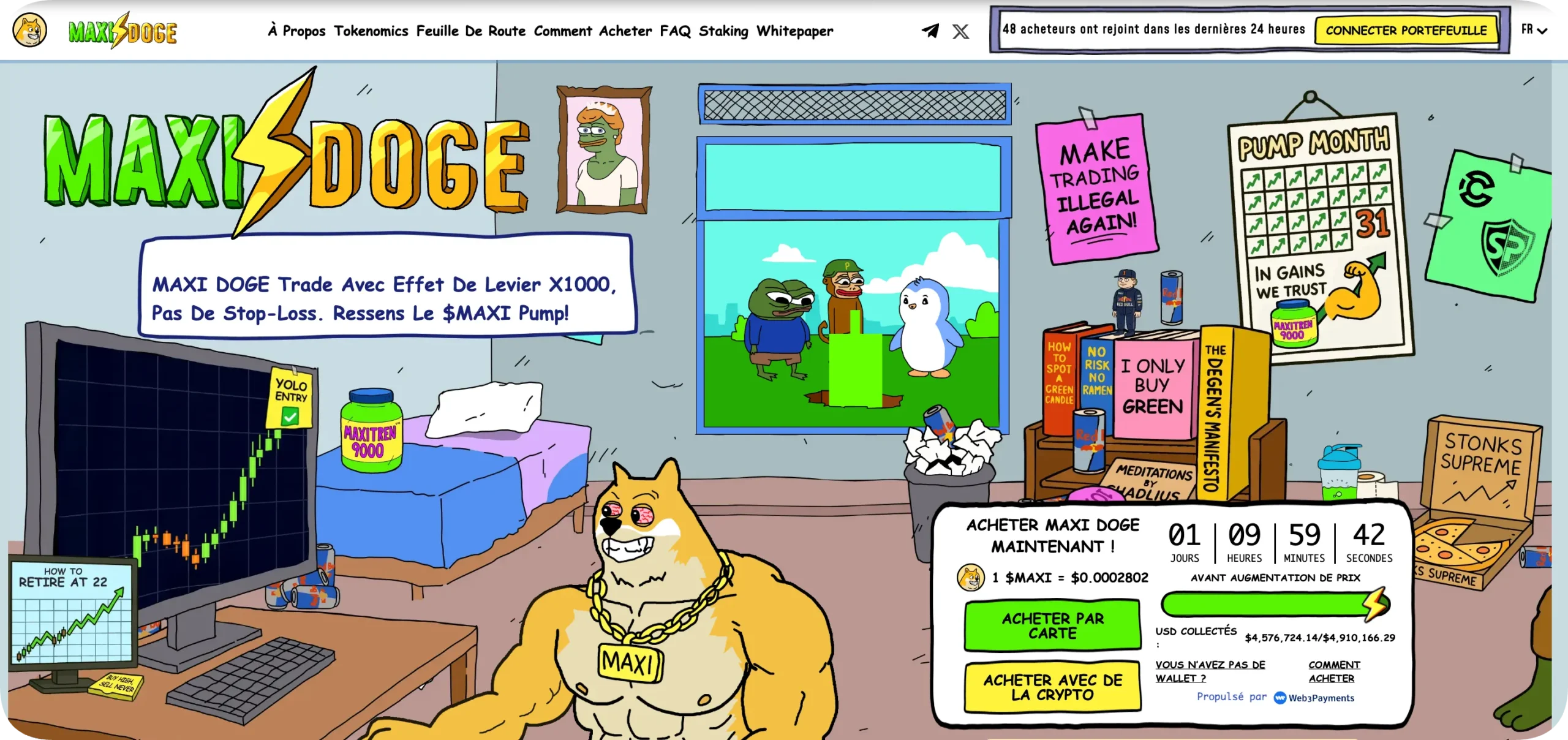 Maxi Doge crypto à acheter