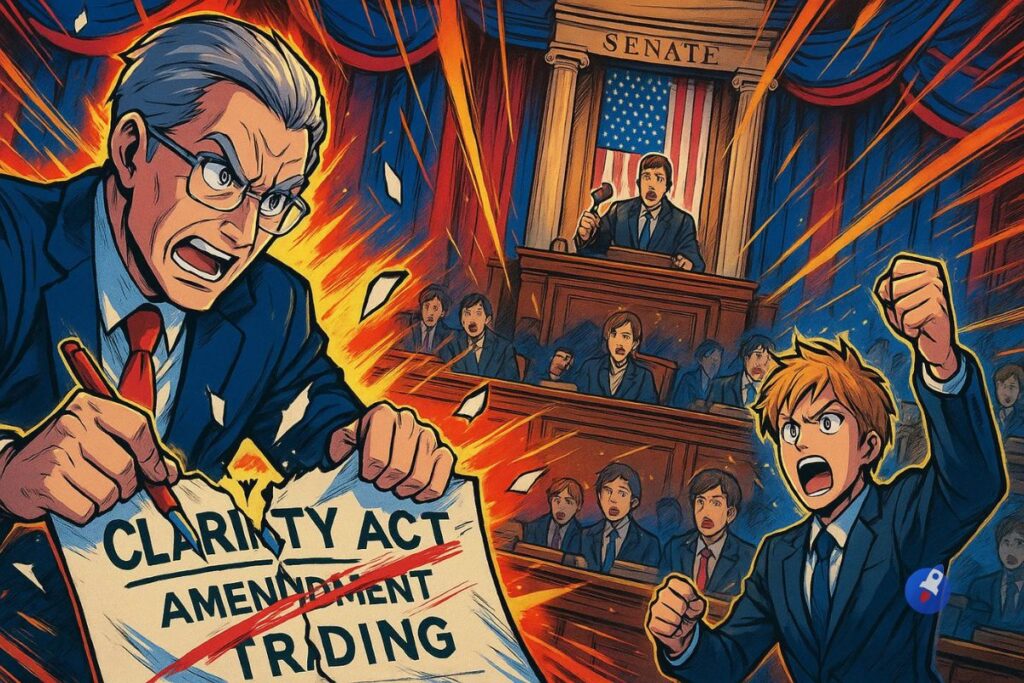 Entre pressions du Trésor et retrait de Coinbase : Le CLARITY Act peut-il enfin sortir de l’enfer du Sénat ?