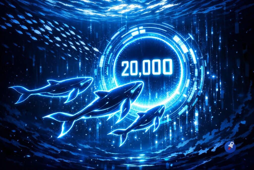 Les portefeuilles détenant plus de 100 BTC approchent les 20 000 adresses