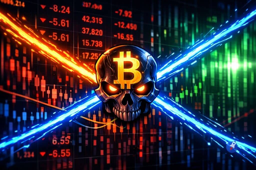 Le death cross refait surface sur le Bitcoin : que faut-il en attendre ?