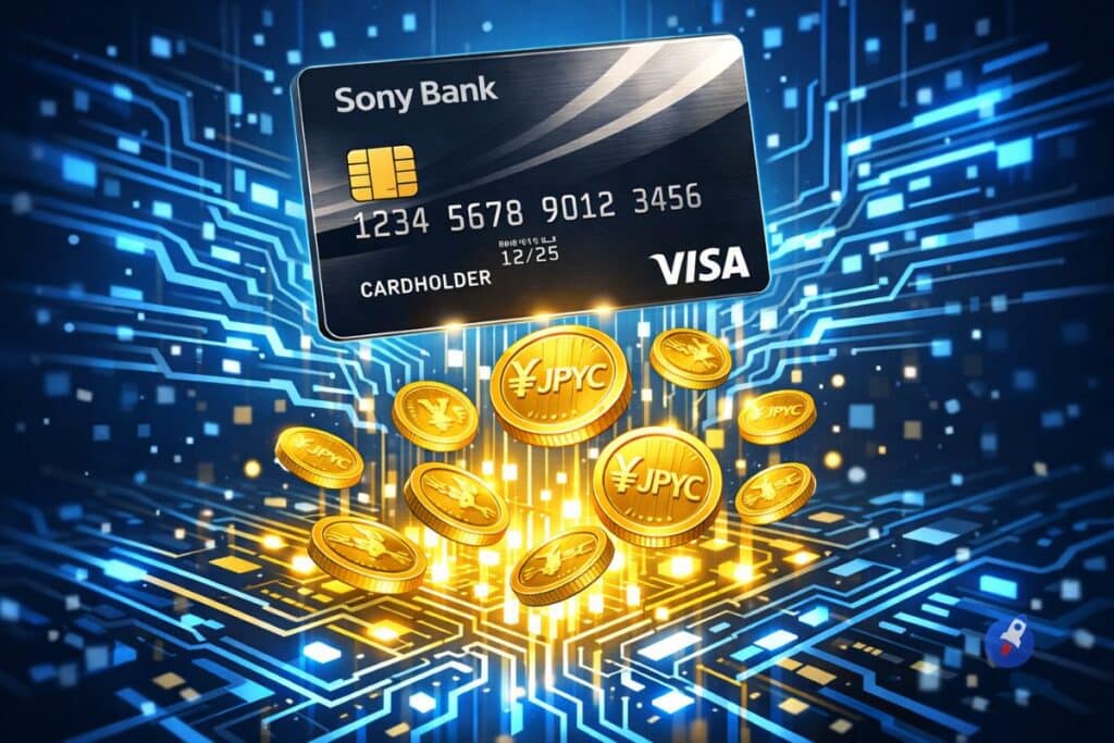 Sony Bank franchit le pas : achat instantané de stablecoin en yen via JPYC