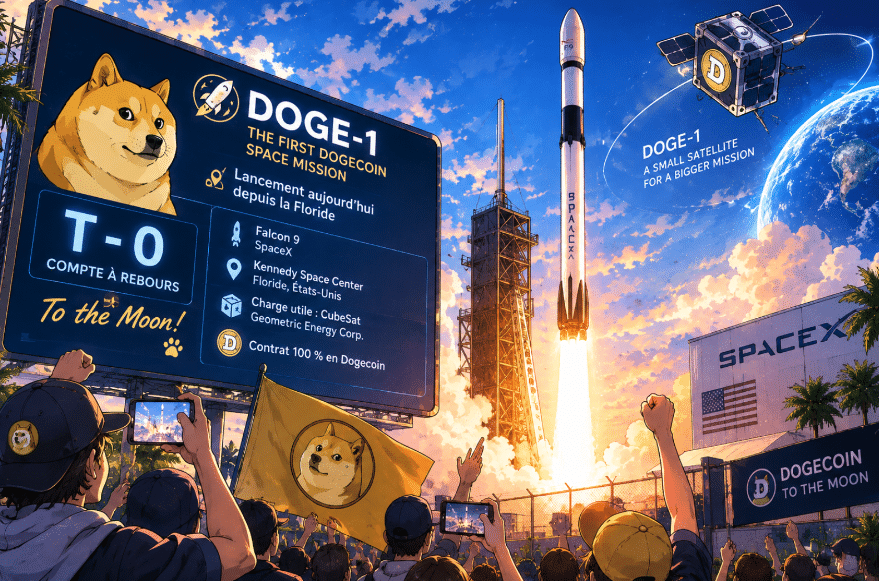 dogecoin fusée